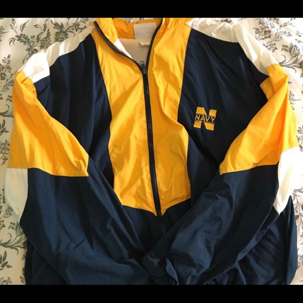 Colorful windbreaker vintage bomber retro inspired hot topic emo scene